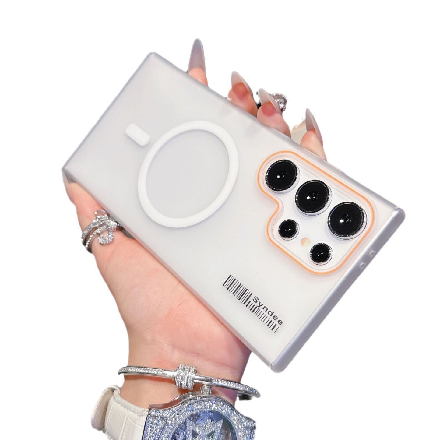 Magnetic Phone Case Fashion Ultra-thin Soft Yarn