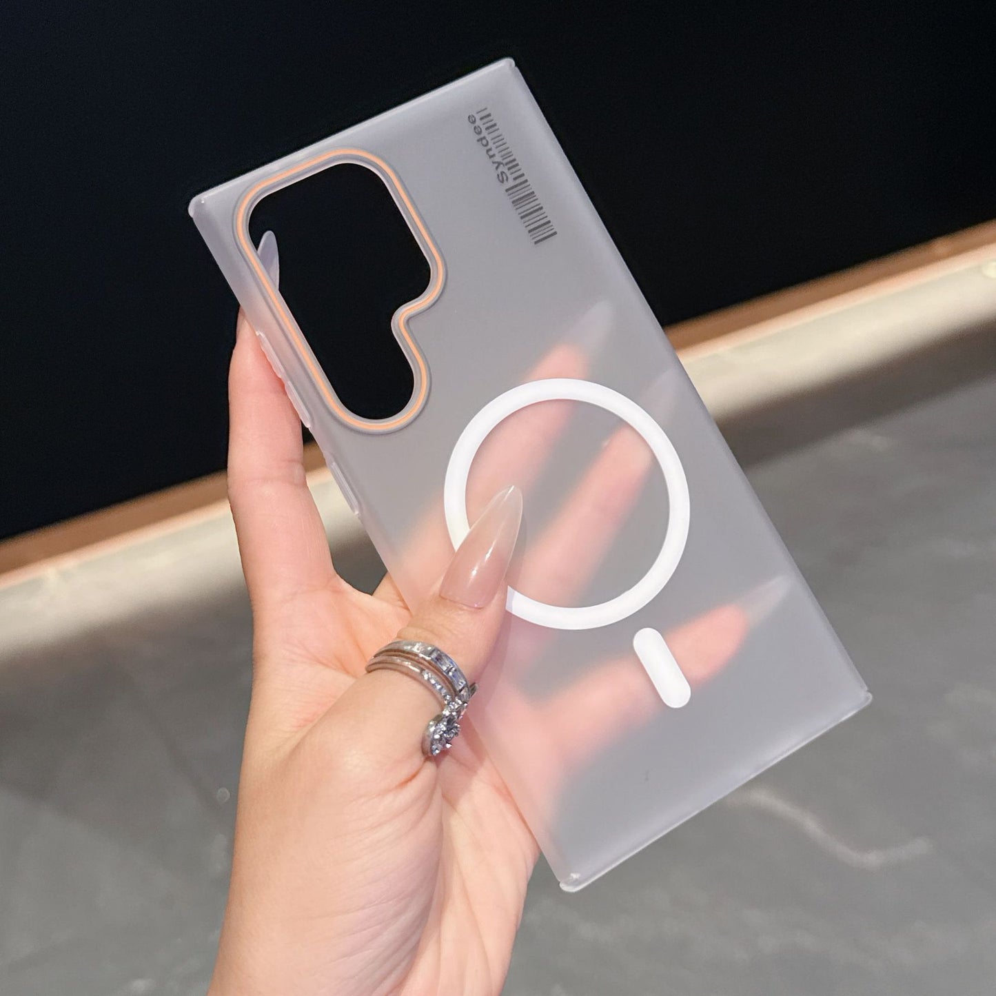 Magnetic Phone Case Fashion Ultra-thin Soft Yarn