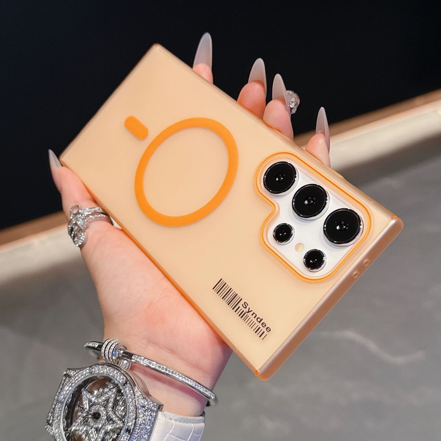 Magnetic Phone Case Fashion Ultra-thin Soft Yarn